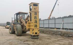 高速公路改擴(kuò)建加寬，高速液壓夯實(shí)機(jī)施工案例