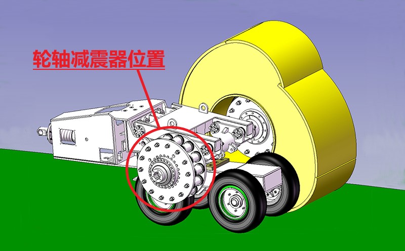 沖擊壓路機減震器